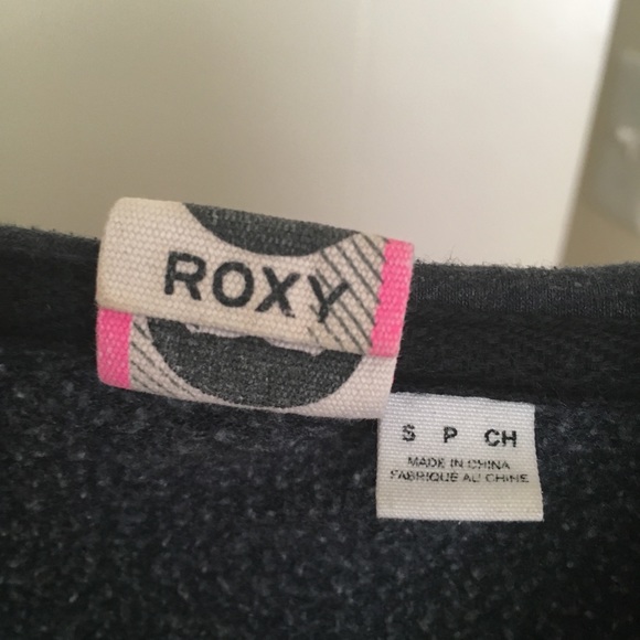 Roxy Dark Grey Hoodie ✨ - Picture 2 of 3